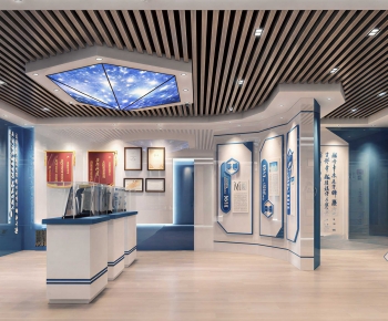 Modern Exhibition Hall-ID:869514948