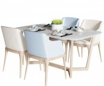 Modern Dining Table And Chairs-ID:483395101