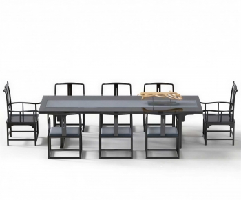 New Chinese Style Tea Tables And Chairs-ID:190335043