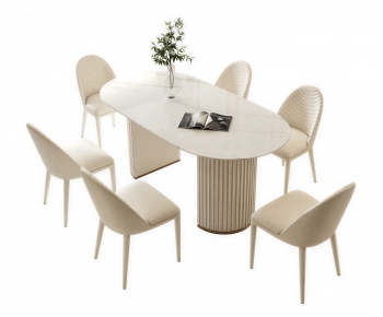 Modern Dining Table And Chairs-ID:523247004