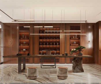 New Chinese Style Tea House-ID:956563952