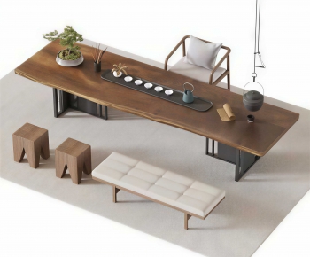 New Chinese Style Tea Tables And Chairs-ID:722131979