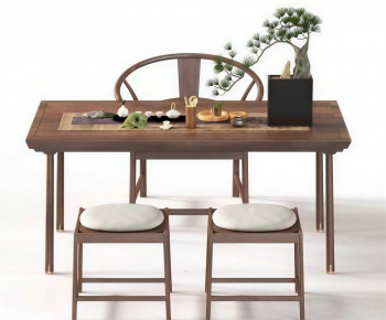 New Chinese Style Tea Tables And Chairs-ID:415272008