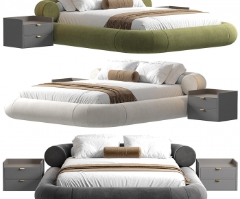 Modern Double Bed-ID:841389894