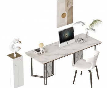 Modern Computer Desk And Chair-ID:249980939
