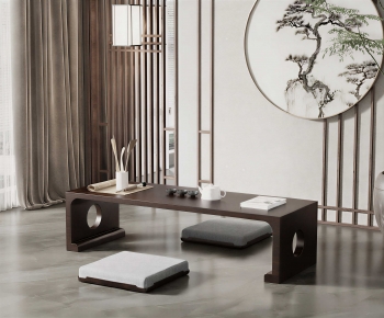 New Chinese Style Tea Tables And Chairs-ID:526946074