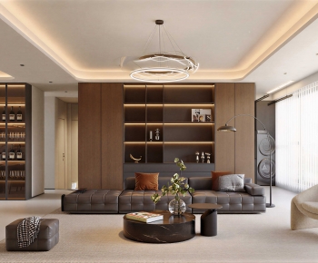 Modern A Living Room-ID:414331059