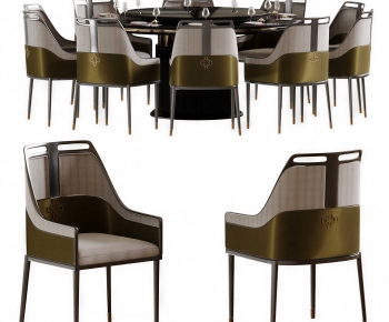 New Chinese Style Dining Table And Chairs-ID:886104111