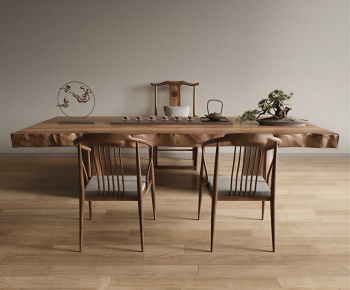 New Chinese Style Tea Tables And Chairs-ID:603673932