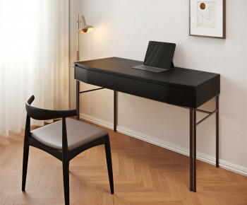 Modern Computer Desk And Chair-ID:714867128