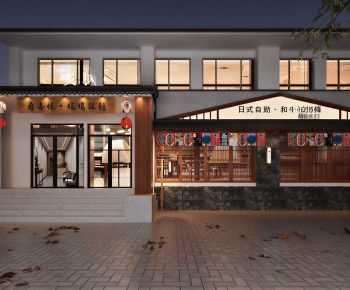 New Chinese Style Facade Element-ID:134843117