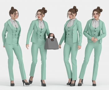 Modern Character Model-ID:346812014