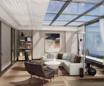 Modern Glass Sun Room-ID:401220338