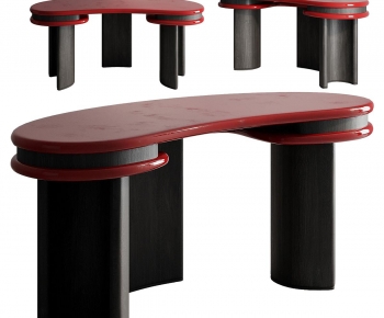 Modern Computer Desk And Chair-ID:567700981