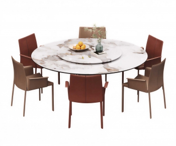 Modern Dining Table And Chairs-ID:489298112