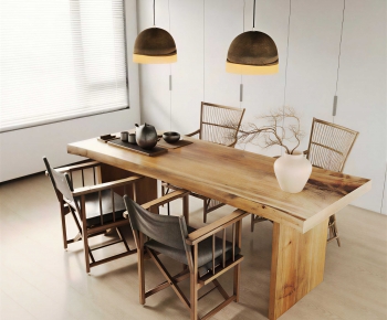 Modern Dining Table And Chairs-ID:595949896