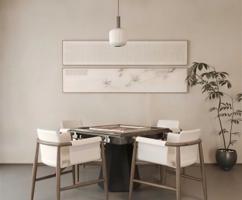 Modern Mahjong Tables And Chairs-ID:133171083