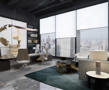 Modern Manager's Office-ID:739927056