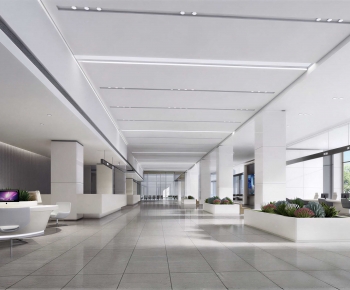 Modern Office Reception Desk-ID:991400001