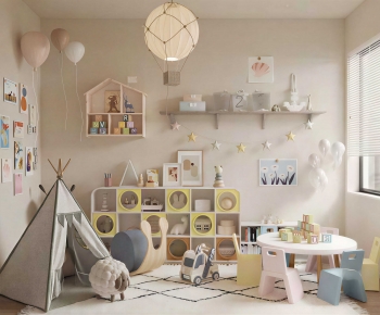 Modern Children's Room Activity Room-ID:287703993