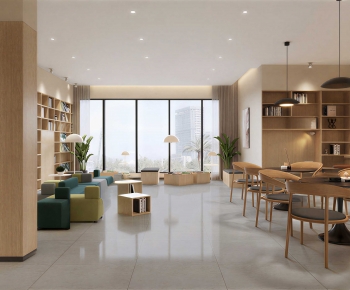 Modern Bookstore Book Bar-ID:217623001