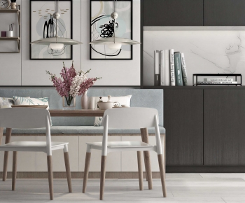 Modern Dining Table And Chairs-ID:298082116