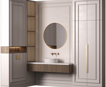 Modern Bathroom Cabinet-ID:886512049