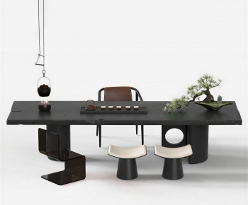 New Chinese Style Tea Tables And Chairs-ID:645072941