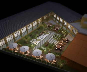 Modern Courtyard/landscape-ID:196859885