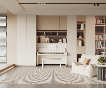 Modern Piano Room-ID:994086031