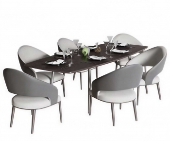 Modern Dining Table And Chairs-ID:234497073