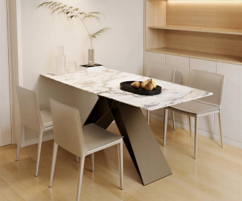 Modern Dining Table And Chairs-ID:751250989