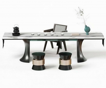 New Chinese Style Tea Tables And Chairs-ID:410458093