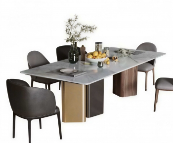 Modern Dining Table And Chairs-ID:542531975