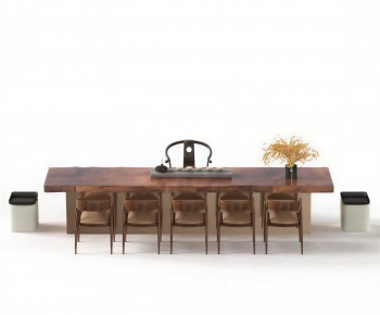 New Chinese Style Tea Tables And Chairs-ID:840308904