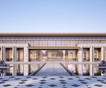 Modern Appearance Of Commercial Building-ID:428262008