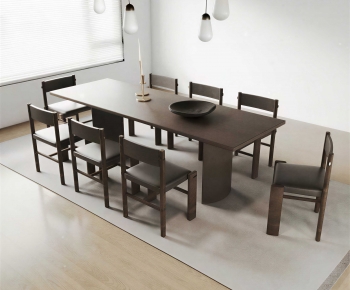 Modern Dining Table And Chairs-ID:859891899