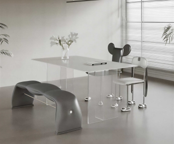 Modern Dining Table And Chairs-ID:410401114