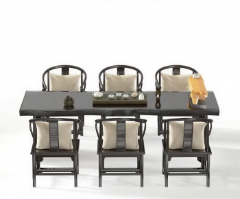 New Chinese Style Tea Tables And Chairs-ID:701195962