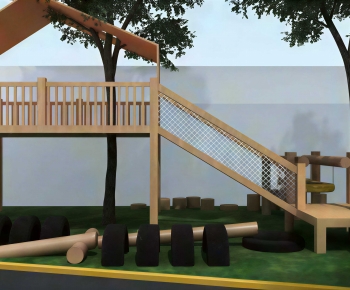 Modern Equipment For Children-ID:662125117