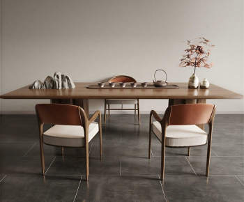 New Chinese Style Tea Tables And Chairs-ID:629839961