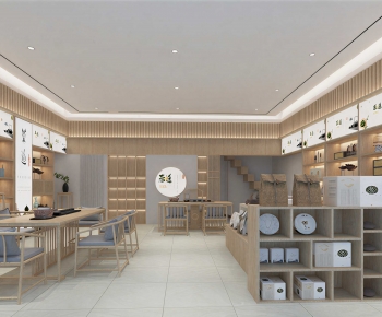 New Chinese Style Teahouse Tea House-ID:327394012