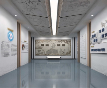 Modern Exhibition Hall-ID:163275963