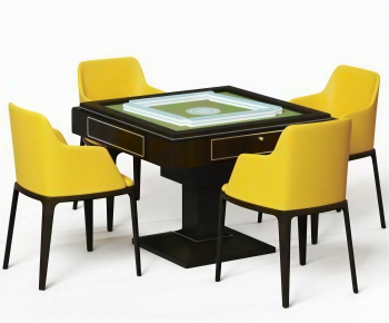 Modern Mahjong Tables And Chairs-ID:453727969