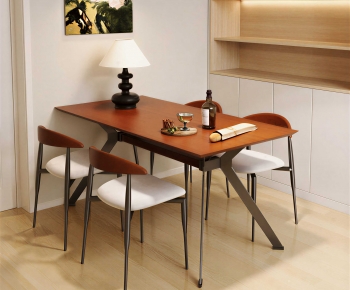 Modern Dining Table And Chairs-ID:790599111