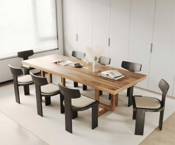 Modern Dining Table And Chairs-ID:398461103