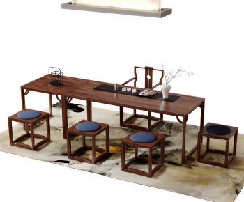 New Chinese Style Tea Tables And Chairs-ID:905220522