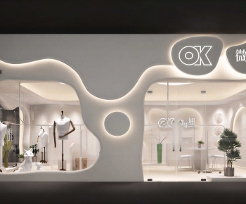 Modern Facade Element-ID:591602091