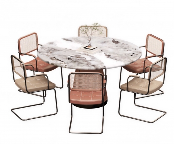 Modern Dining Table And Chairs-ID:755530123