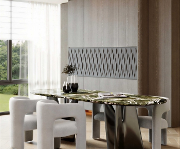 Modern Dining Table And Chairs-ID:186516052